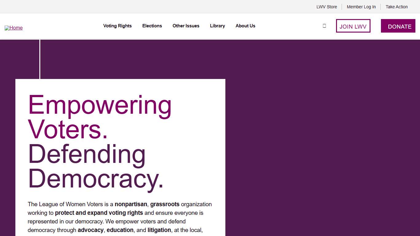 Home League of Women Voters